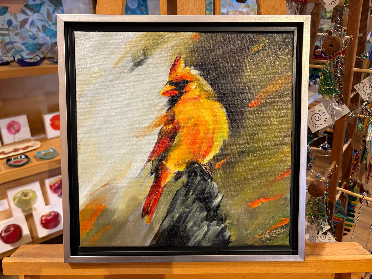 Gold Feather by Beth Charles