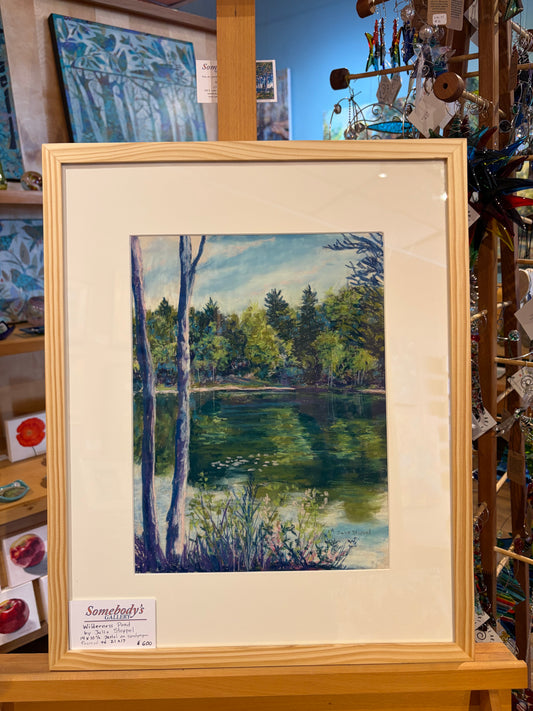 Wilderness Pond by Julie Stoppel