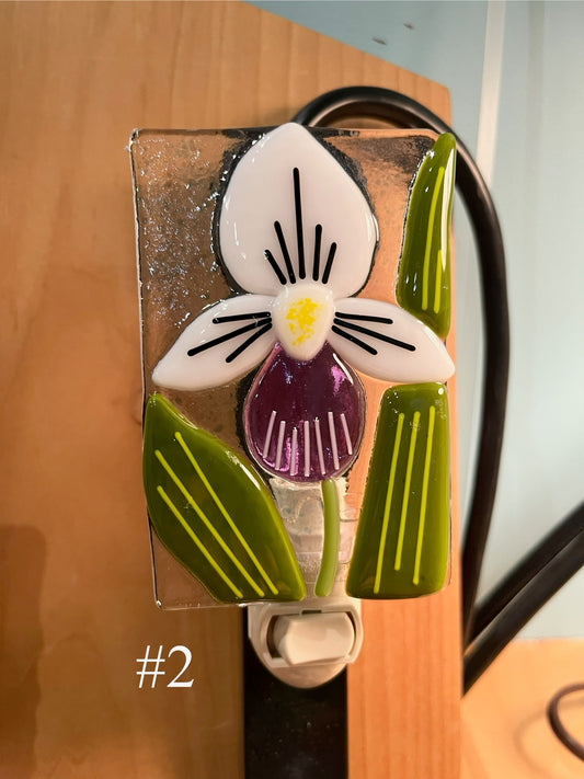 Floral Rectangle Nightlight by Susan Smith