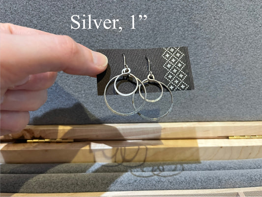 E033 Double Earrings by Linda Trent