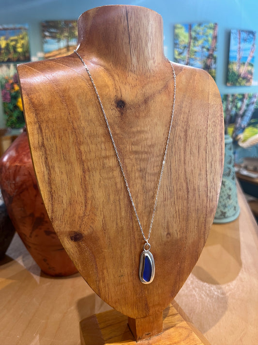 N9 Seaglass Necklace by Susan Ringer