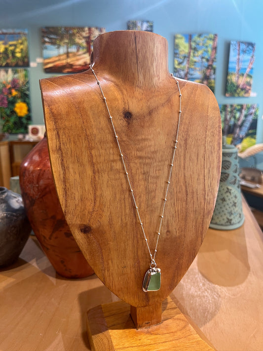 N10 Seaglass Necklace by Susan Ringer