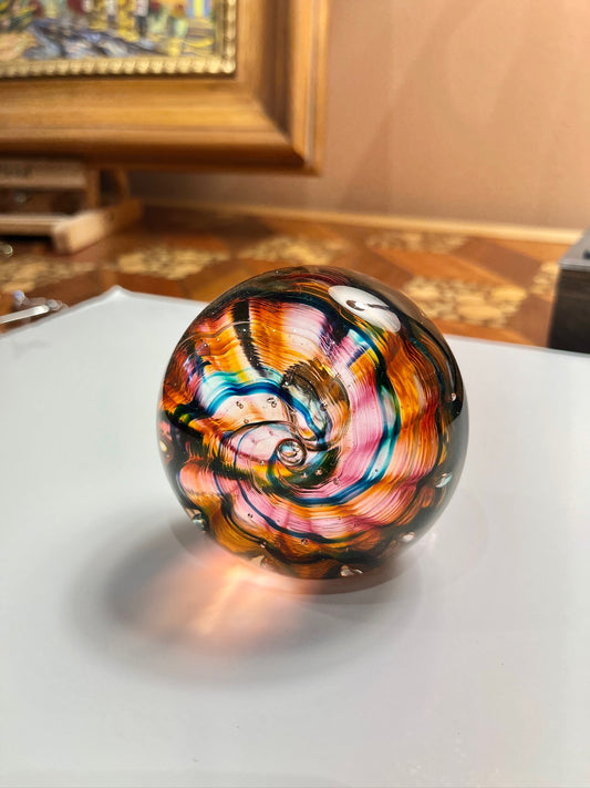 Stand Up Disk Paperweight by Lynn Dinning LDD