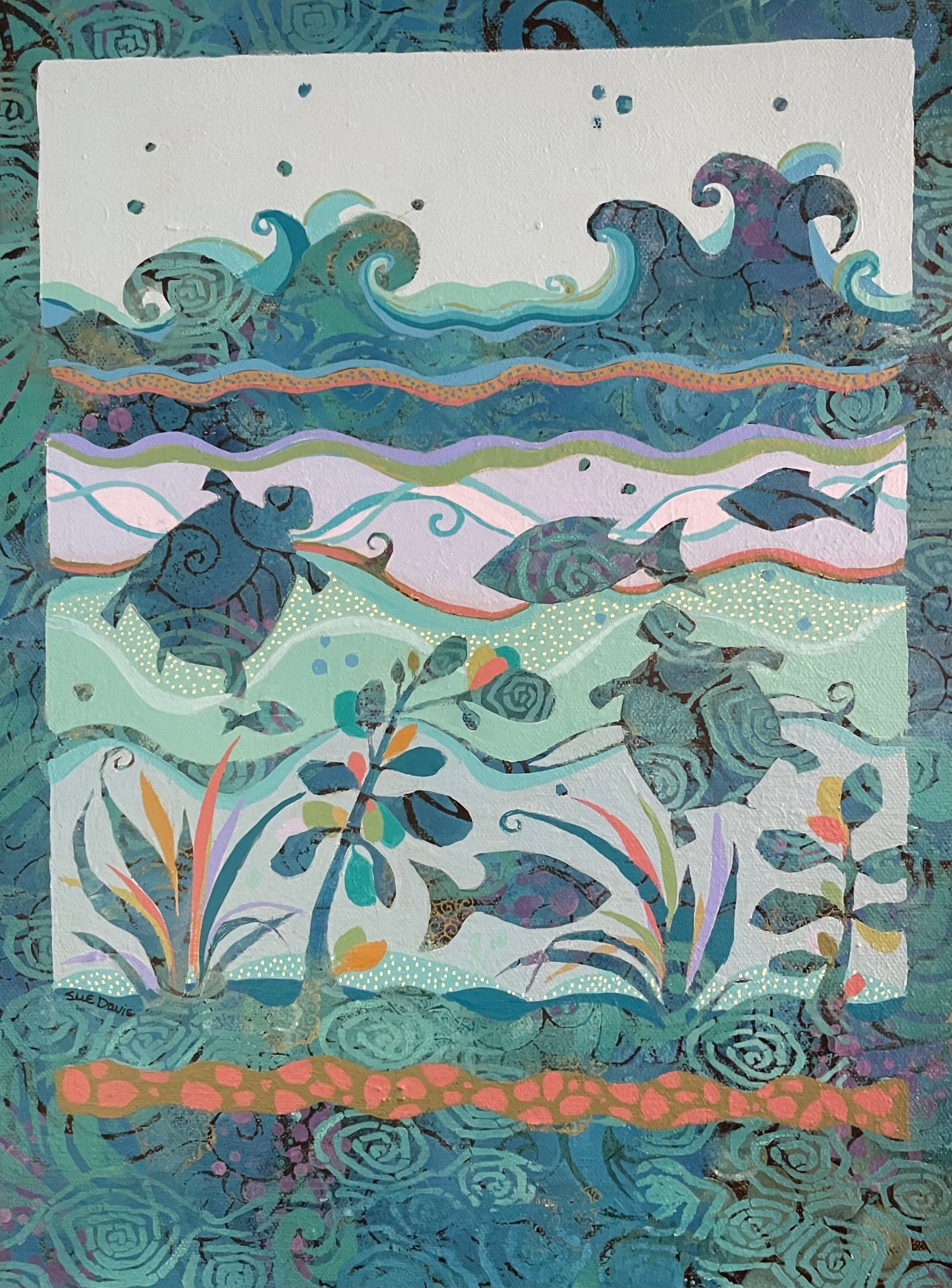 Lake Day by Sue Davis