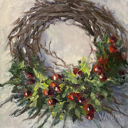 Sticks and Holly by Karen VanDam  Michmerhuizen