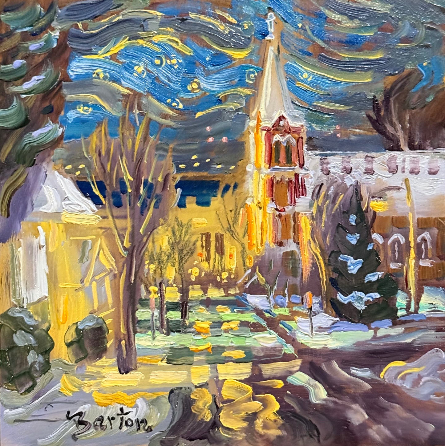 Snow and Glow by Kevin Barton