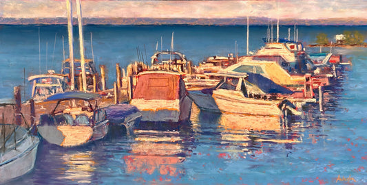 Still Waters at the Marina by Kurt Anderson