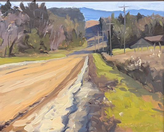 Barber Road Sunset by Margie Guyot