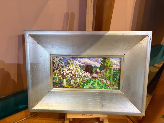Blossoms in Green by Kevin Barton
