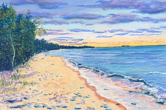 End of a Fisherman's Day by Julie Stoppel