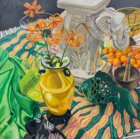 Tiger Lilies by Margie Guyot