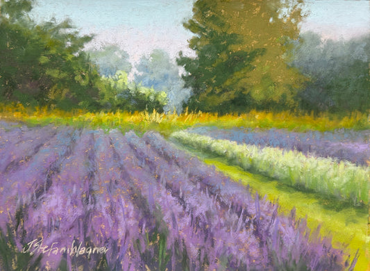 Lavender Morning by Jill Stefani Wagner