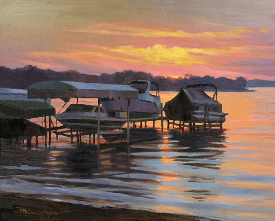 Evening Flotilla by Jill Wagner