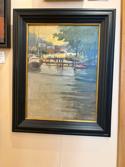 Morning Docks by Jill Wagner