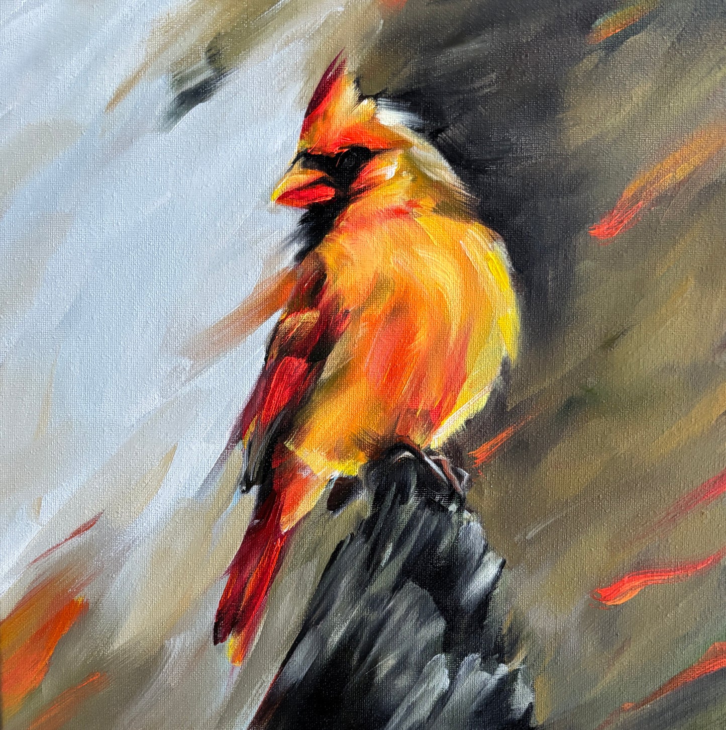 Gold Feather by Beth Charles