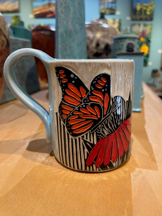 Slab Built Mug by Terrapin Tile