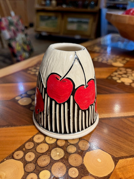 Small Bud Vase by Terrapin Tile