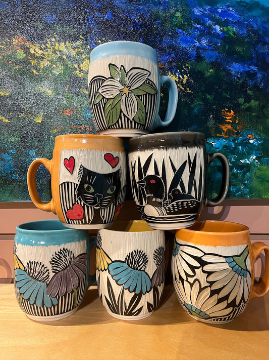 Wheel Thrown Mug by Terrapin Tile