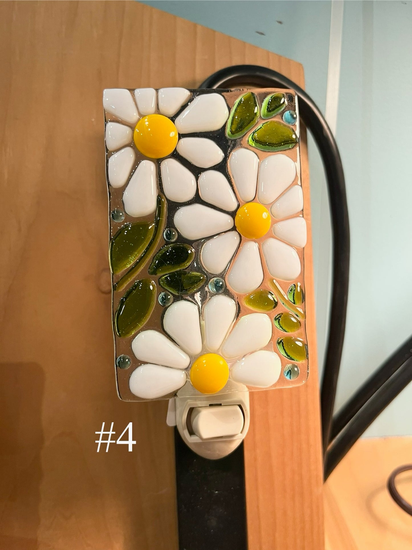 Floral Rectangle Nightlight by Susan Smith