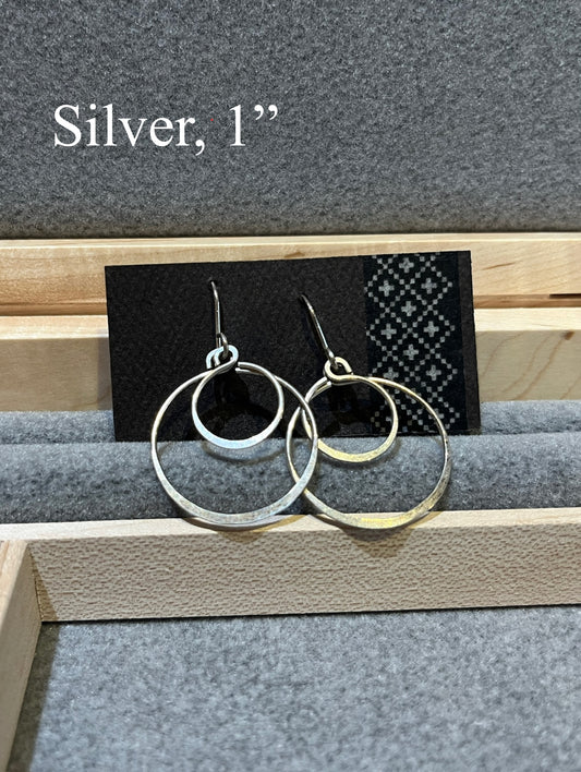 E033 Double Earrings by Linda Trent