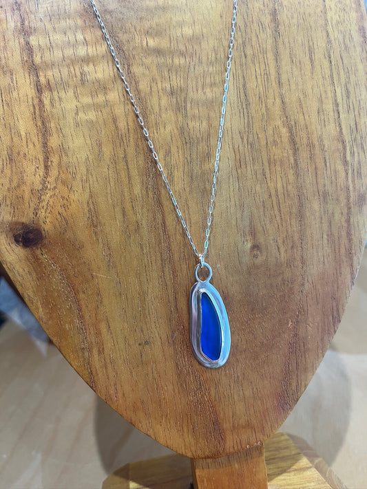 N9 Seaglass Necklace by Susan Ringer