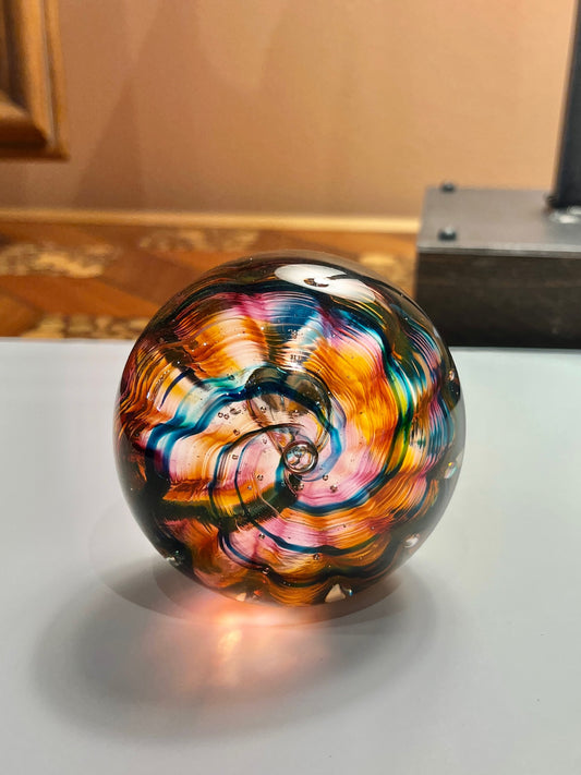 Stand Up Disk Paperweight by Lynn Dinning LDD