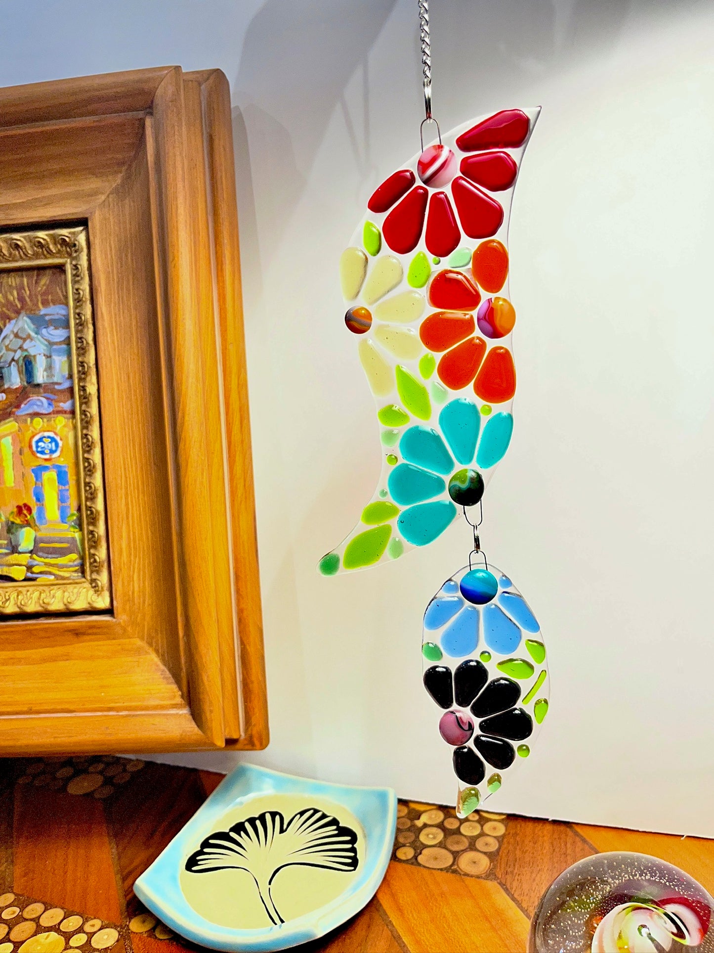 Hanging Floral by Susan Smith