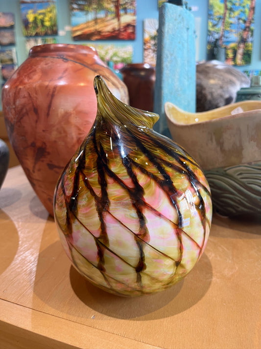 Fish Scale Vase by Lynn Dinning LDD