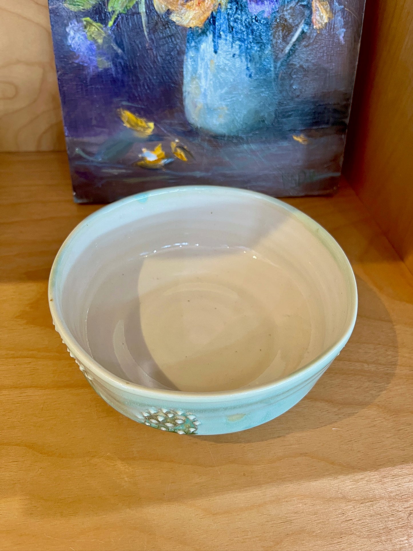 Square Dessert Bowl by Wendy Wrenn