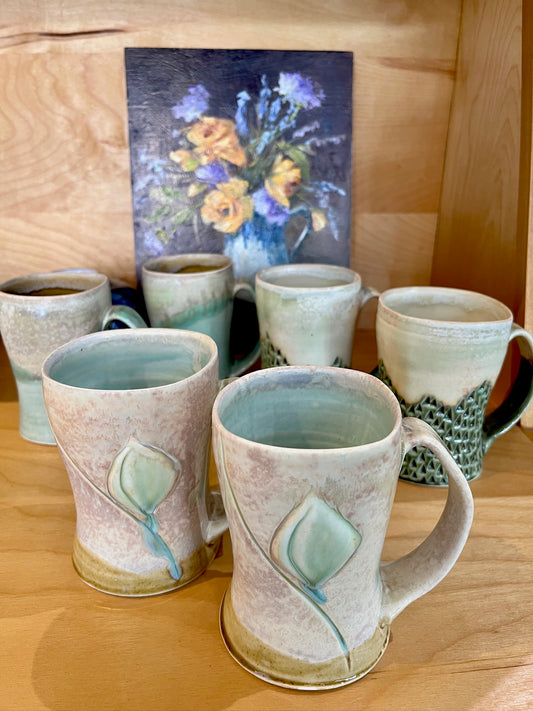 Square Mug by Wendy Wrenn