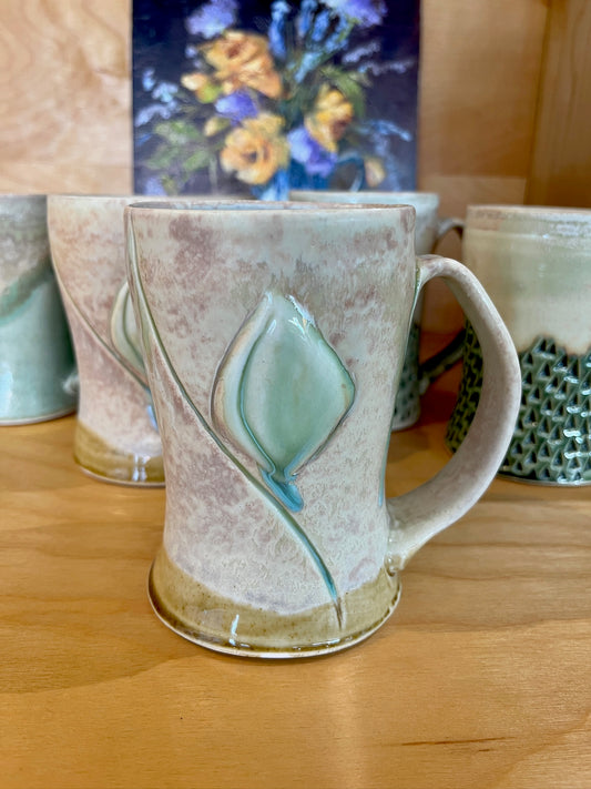 Square Mug by Wendy Wrenn