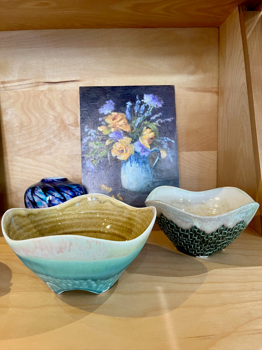 Square Bowl by Wendy Wrenn
