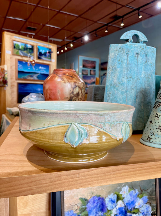 Serving Bowl by Wendy Wrenn