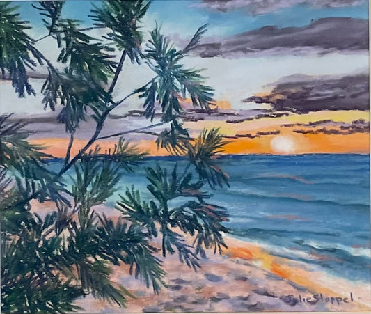 Fisherman's Sunset by Julie Stoppel